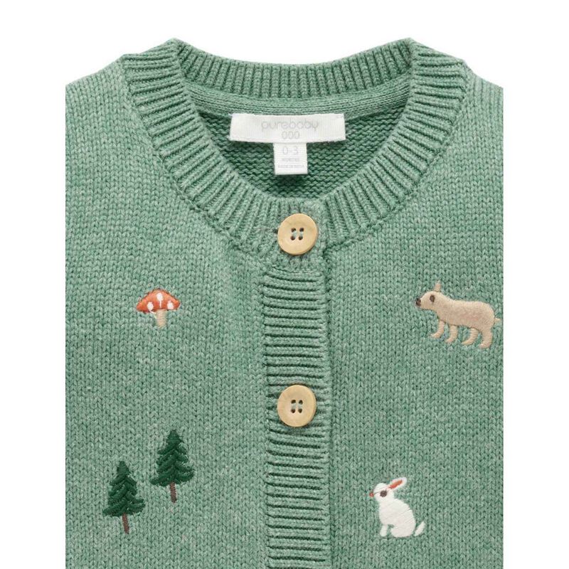 Purebaby Woodland Cardigan image number 1